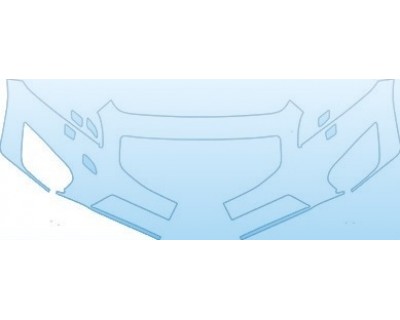 PAINT PROTECTION KIT - 2013 VOLVO C30 T5 R-DESIGN  BUMPER(WITH WASHERS;36 INCH) KIT - PRECUT PPF CLEAR BRA WRAP