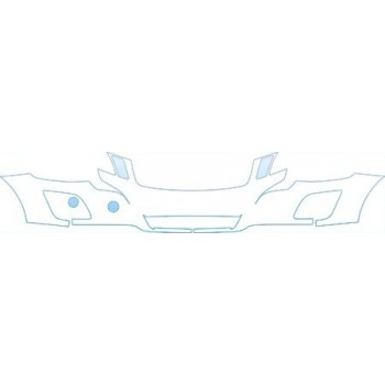 PAINT PROTECTION KIT - 2011 VOLVO XC60 3.2 BUMPER KIT - PRECUT PPF CLEAR BRA WRAP