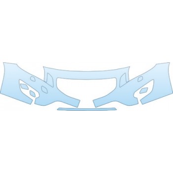 PAINT PROTECTION KIT - 2011 VOLVO S60 T6  BUMPER KIT - PRECUT PPF CLEAR BRA WRAP