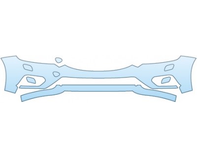 Precut PPF Kit – Clear Bra Paint Protection Film PAINT PROTECTION KIT - 2015 VOLVO V60 T6 R DESIGN LOWER BUMPER - PRECUT PPF CLEAR BRA WRAP