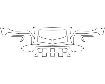 2015 VOLVO XC70 3.2 Bumper