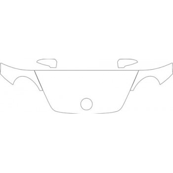 2012 VOLKSWAGEN NEW BEETLE 2.5 TURBO Hood Fender Mirrors Kit