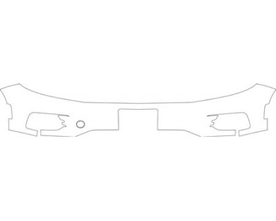 2013 VOLKSWAGEN TIGUAN S  Bumper(with Plate Cut Out) Kit