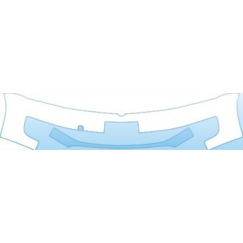 PAINT PROTECTION KIT - 2013 VOLKSWAGEN JETTA SEDAN GLI BUMPER(WITH PLATE CUT OUT) KIT - PRECUT PPF CLEAR BRA WRAP