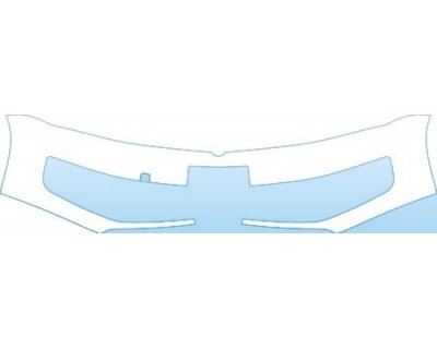 PAINT PROTECTION KIT - 2013 VOLKSWAGEN JETTA SEDAN GLI BUMPER(30 INCH WITH PLATE CUT OUT) KIT - PRECUT PPF CLEAR BRA WRAP