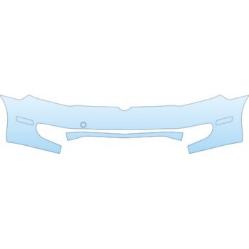 PAINT PROTECTION KIT - 2012 VOLKSWAGEN GOLF 2.5L 2 DR BASE BUMPER KIT - PRECUT PPF CLEAR BRA WRAP