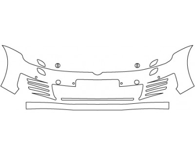 2014 VOLKSWAGEN GOLF MK7 GTI Bumper (30 Inch)