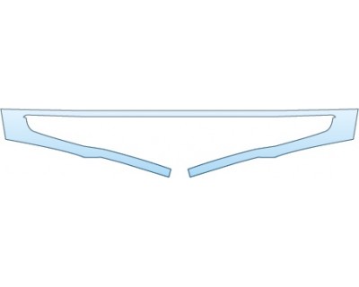 PAINT PROTECTION KIT - 2014 VOLKSWAGEN TOUAREG R LINE  LOWER BUMPER - PRECUT PPF CLEAR BRA WRAP