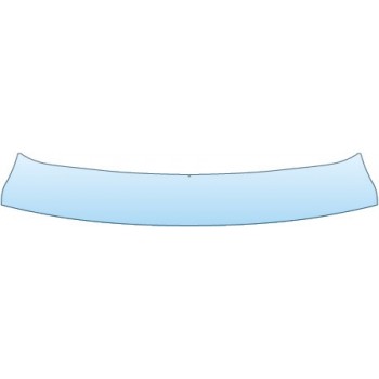 PAINT PROTECTION KIT - 2015 VOLKSWAGEN BEETLE TDI  REAR BUMPER DECK - PRECUT PPF CLEAR BRA WRAP
