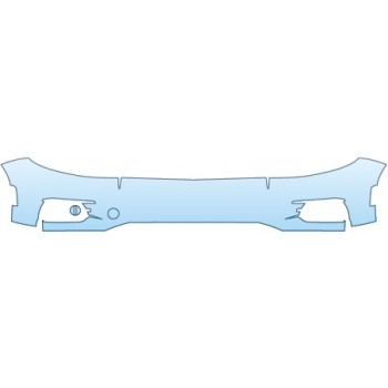 Precut PPF Kit – Clear Bra Paint Protection Film PAINT PROTECTION KIT - 2014 VOLKSWAGEN TIGUAN R-LINE BUMPER (R-LINE) - PRECUT PPF CLEAR BRA WRAP