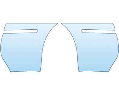 2015 VOLKSWAGEN CC R-LINE  Rear Wheel Splash