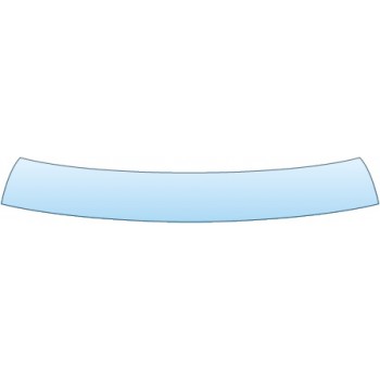 PAINT PROTECTION KIT - 2014 VOLKSWAGEN EOS LUXURY  REAR BUMPER DECK - PRECUT PPF CLEAR BRA WRAP