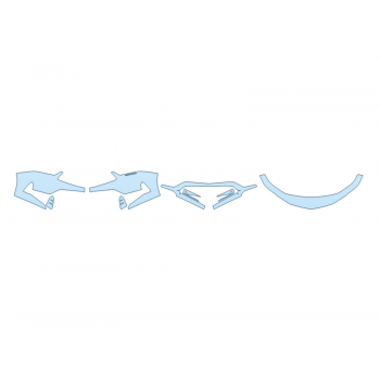 PAINT PROTECTION KIT - 2024 ACURA INTEGRA A-SPEC BUMPER (MULTI PIECE) - PRECUT PPF CLEAR BRA WRAP