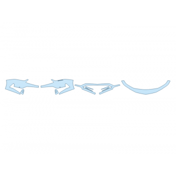 PAINT PROTECTION KIT - 2024 ACURA INTEGRA A-SPEC BUMPER (MULTI PIECE) - SENSORS - PRECUT PPF CLEAR BRA WRAP