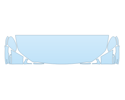 PAINT PROTECTION KIT - 2024 ACURA MDX TECHNOLOGY PACKAGE HOOD FENDERS MIRRORS 24 INCH - (WRAPPED EDGES) - PRECUT PPF CLEAR BRA WRAP