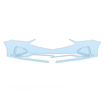 PAINT PROTECTION KIT - 2024 ACURA MDX TYPE S ADVANCE BUMPER - PRECUT PPF CLEAR BRA WRAP