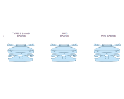 PAINT PROTECTION KIT - 2024 ACURA MDX TYPE S ADVANCE REAR HATCH - PRECUT PPF CLEAR BRA WRAP