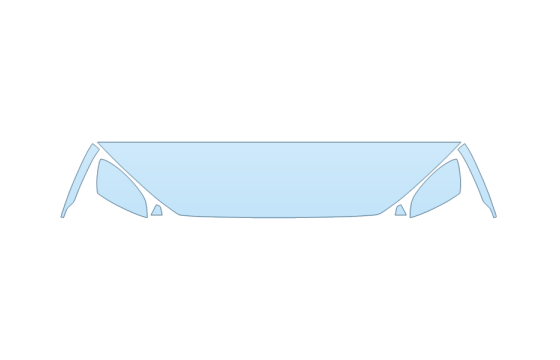 PAINT PROTECTION KIT - 2027 AUDI A3 PREMIUM HOOD FENDERS MIRRORS 12 INCH - (WRAPPED EDGES) - PRECUT PPF CLEAR BRA WRAP