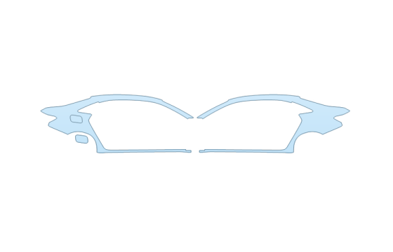 PAINT PROTECTION KIT - 2027 AUDI A3 PRESTIGE REAR FULL FENDERS - PRECUT PPF CLEAR BRA WRAP