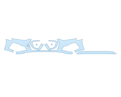 2024 AUDI A5 CABRIOLET PREMIUM BUMPER (MULTI PIECE)