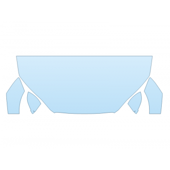 PAINT PROTECTION KIT - 2024 AUDI A5 CABRIOLET PREMIUM HOOD FENDERS MIRRORS 30 INCH - - PRECUT PPF CLEAR BRA WRAP