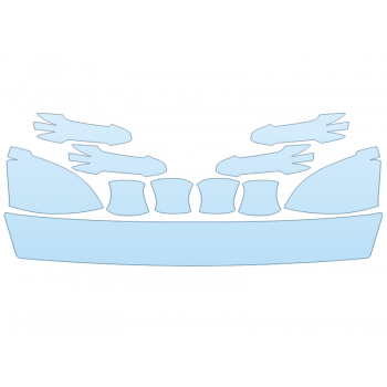 PAINT PROTECTION KIT - 2024 AUDI A5 COUPE PREMIUM REAR BUMPER - MIRRORS - DOOR CUPS - PRECUT PPF CLEAR BRA WRAP