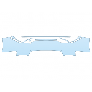 Precut PPF Kit – Clear Bra Paint Protection Film PAINT PROTECTION KIT - 2024 AUDI A5 COUPE PRESTIGE REAR BUMPER - PRECUT PPF CLEAR BRA WRAP