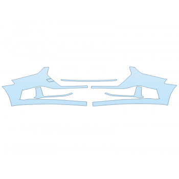 PAINT PROTECTION KIT - 2024 AUDI A5 SPORTBACK PREMIUM BUMPER - PRECUT PPF CLEAR BRA WRAP