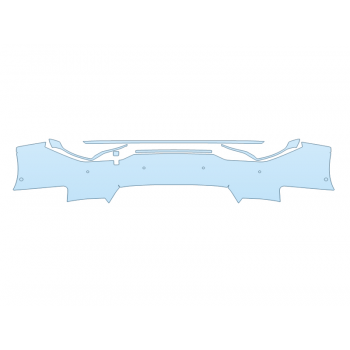 PAINT PROTECTION KIT - 2024 AUDI A5 SPORTBACK PREMIUM REAR BUMPER - SENSORS - PRECUT PPF CLEAR BRA WRAP