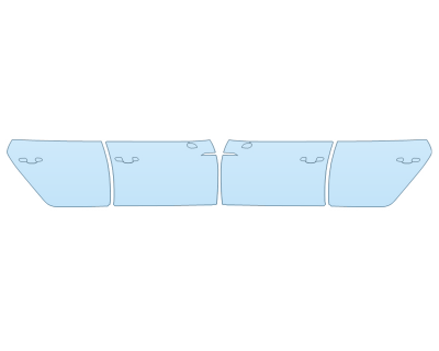 PAINT PROTECTION KIT - 2024 AUDI A5 SPORTBACK PREMIUM FULL DOORS - PRECUT PPF CLEAR BRA WRAP