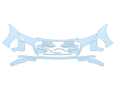 2024 AUDI E TRON GT PRESTIGE BUMPER