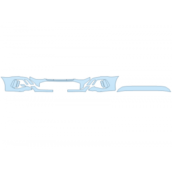 PAINT PROTECTION KIT - 2024 AUDI RS3 BASE BUMPER (MULTI PIECE) - PRECUT PPF CLEAR BRA WRAP