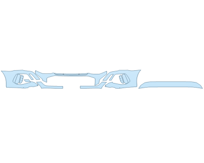 2024 AUDI RS3 BASE BUMPER (MULTI PIECE)