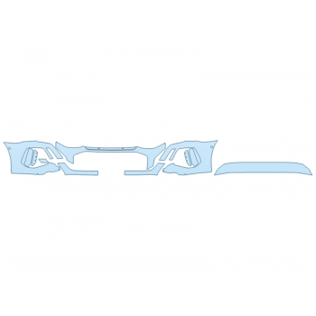 PAINT PROTECTION KIT - 2024 AUDI RS3 BASE BUMPER (MULTI PIECE) - SENSORS - PRECUT PPF CLEAR BRA WRAP