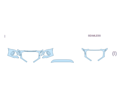 PAINT PROTECTION KIT - 2024 AUDI RS3 BASE BUMPER - WASHERS - SENSORS - PRECUT PPF CLEAR BRA WRAP