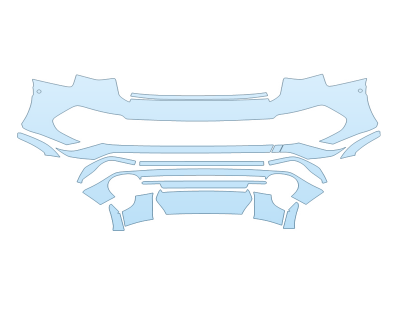 2024 AUDI RS3 BASE REAR BUMPER