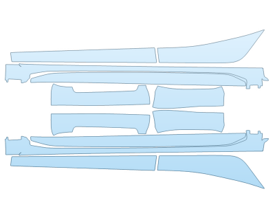 2024 AUDI RS3 BASE ROCKERS