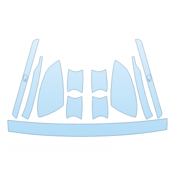 Precut PPF Kit – Clear Bra Paint Protection Film PAINT PROTECTION KIT - 2024 AUDI S3 PREMIUM REAR BUMPER - MIRRORS - DOOR CUPS - PRECUT PPF CLEAR BRA WRAP