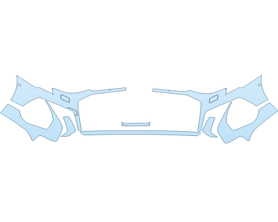 2024 AUDI S3 PREMIUM PLUS BUMPER - SENSORS