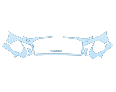 2024 AUDI S3 PRESTIGE BUMPER