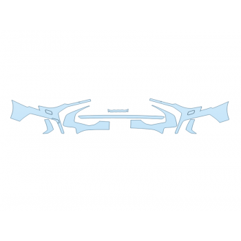 PAINT PROTECTION KIT - 2024 AUDI S3 PRESTIGE BUMPER (MULTI PIECE) - PRECUT PPF CLEAR BRA WRAP