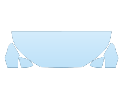 PAINT PROTECTION KIT - 2025 AUDI S4 PREMIUM HOOD FENDERS MIRRORS 24 INCH - (WRAPPED EDGES) - PRECUT PPF CLEAR BRA WRAP