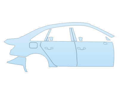 PAINT PROTECTION KIT - 2025 AUDI S4 PREMIUM PASSENGER SIDE - PRECUT PPF CLEAR BRA WRAP