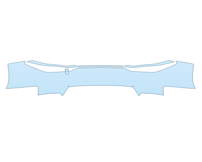 2025 AUDI S5 SPORTBACK PREMIUM REAR BUMPER - PRECUT PPF CLEAR BRA WRAP