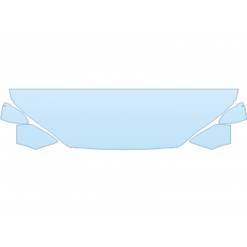 2025 AUDI S5 SPORTBACK PREMIUM HOOD FENDERS MIRRORS 24 INCH - (WRAPPED EDGES) - PRECUT PPF CLEAR BRA WRAP