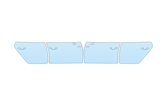 2026 AUDI S5 SPORTBACK PREMIUM FULL DOORS - PRECUT PPF CLEAR BRA WRAP