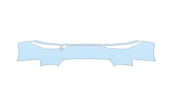 2026 AUDI S5 SPORTBACK PREMIUM PLUS REAR BUMPER - PRECUT PPF CLEAR BRA WRAP
