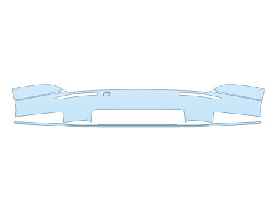 PAINT PROTECTION KIT - 2024 AUDI S8 L S8 L REAR BUMPER - FULL - PRECUT PPF CLEAR BRA WRAP