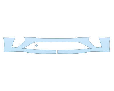 PAINT PROTECTION KIT - 2024 BENTLEY GT A BUMPER - PRECUT PPF CLEAR BRA WRAP