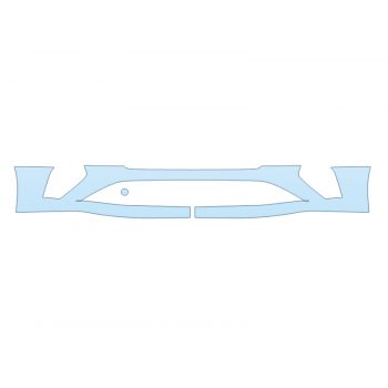PAINT PROTECTION KIT - 2024 BENTLEY GT AZURE BUMPER - PRECUT PPF CLEAR BRA WRAP